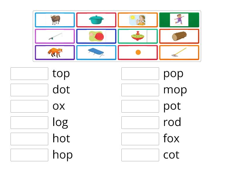 Oxford Phonics 2 Unit 6 - Match up