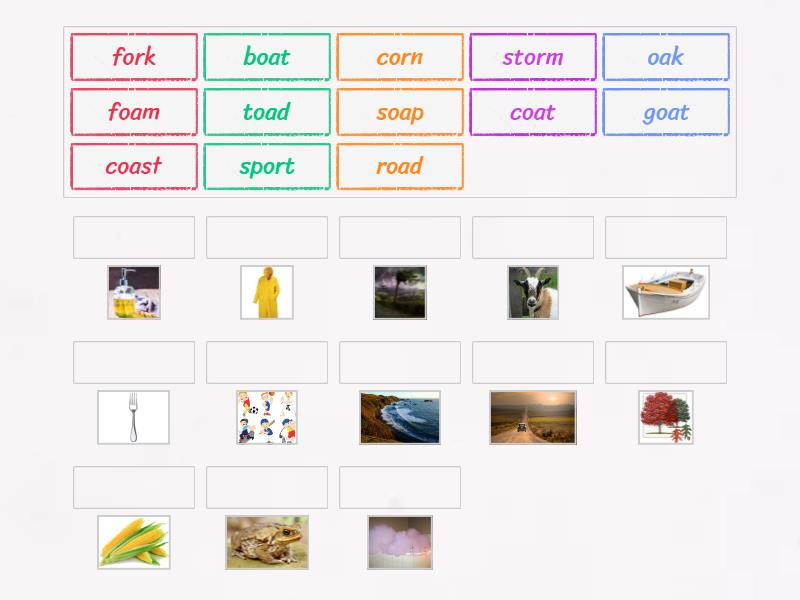 Phonics 4 part 2 - Match up