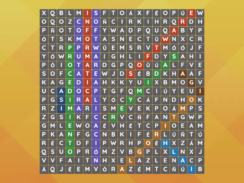 Sopa De Letras Informatica Wordsearch 2937