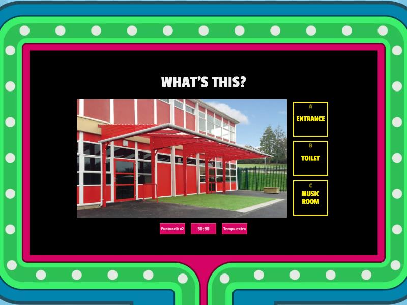 The School Parts - Gameshow Quiz