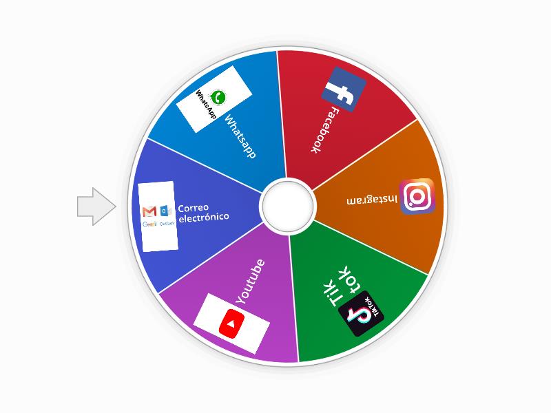 Redes Sociales - Rueda aleatoria