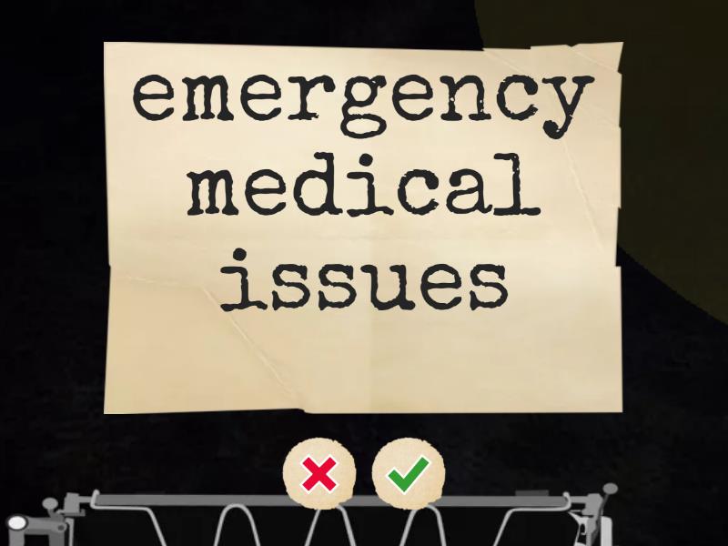 Unit 6 Medical emergencies - Flash cards