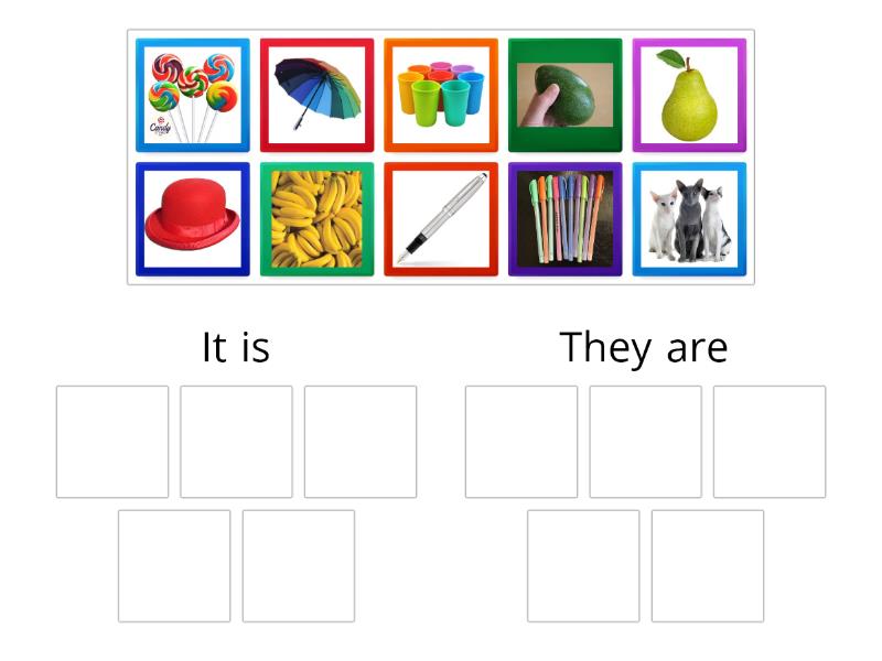 What are they? What is it? - Group sort