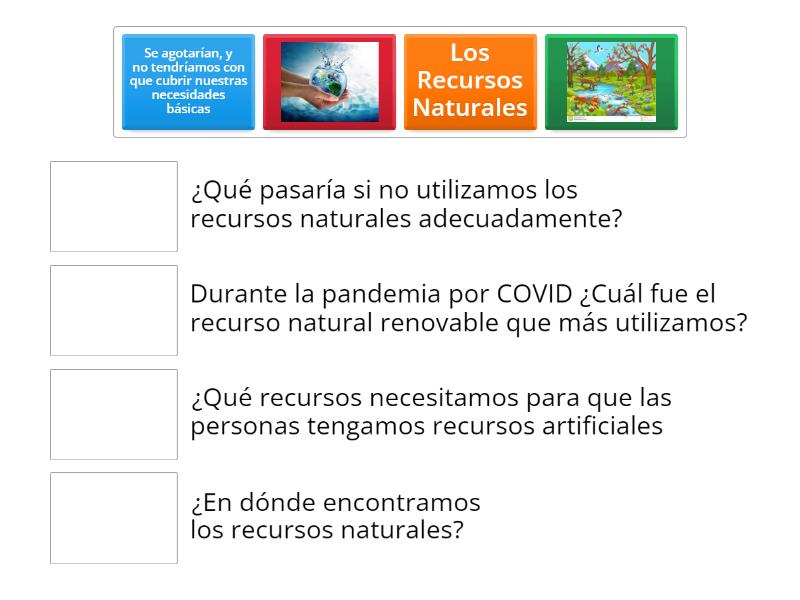 2C Recursos Naturales - Match up