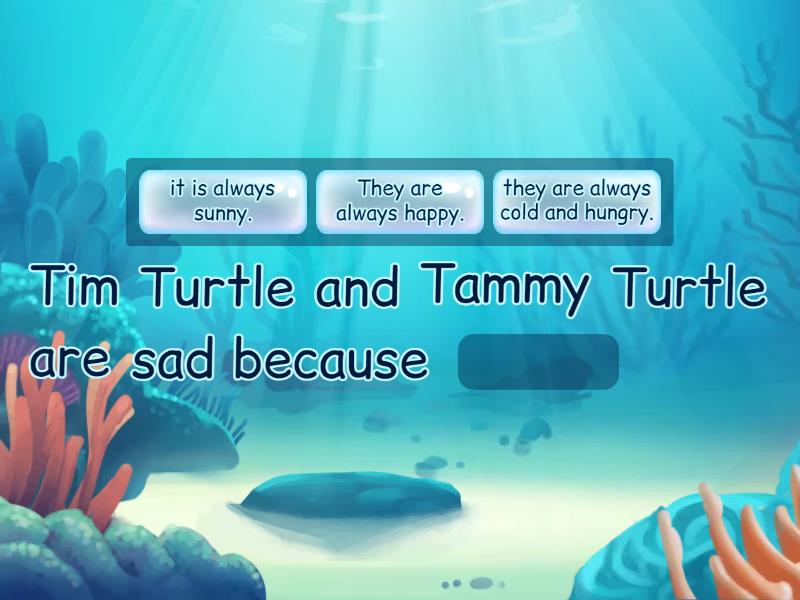 A Tale of Two Turtles - Missing word