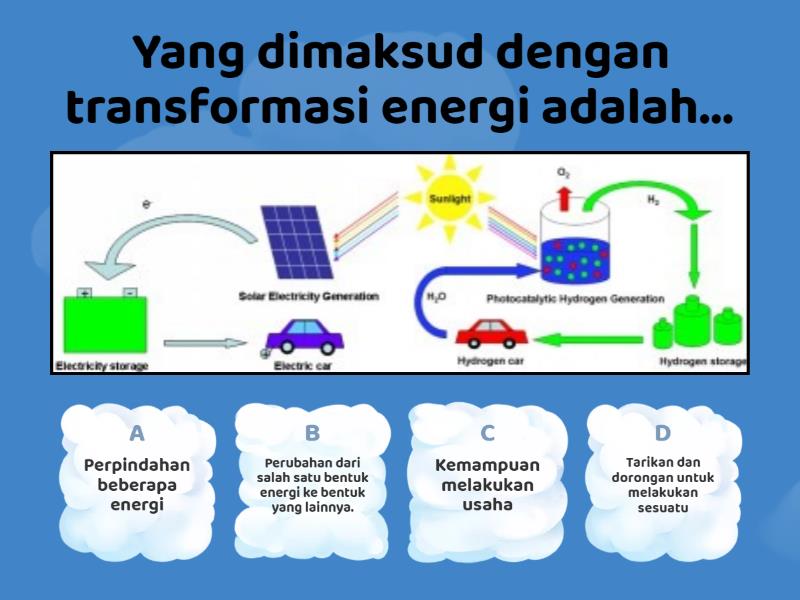 Bab.4 Mengubah Bentuk Energi - Quiz