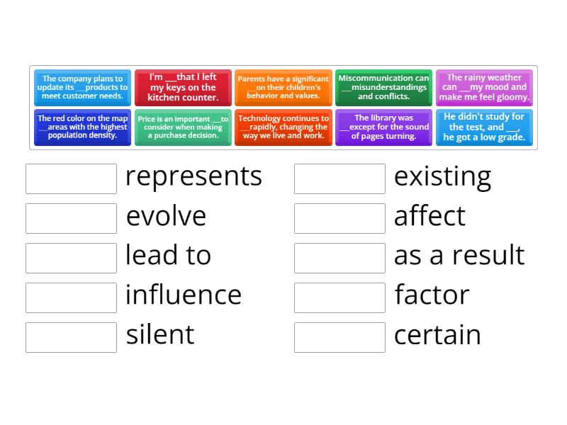 Reflect 3 RW Unit 2 Reading 2 Vocabulary Study - Match up