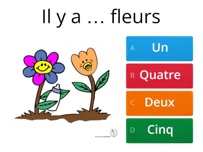 Lexique en francais - Quiz