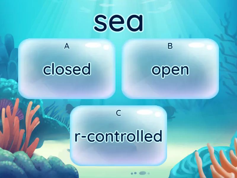 What Is The Syllable Type? Closed, Open, VCe, R-Controlled - Quiz