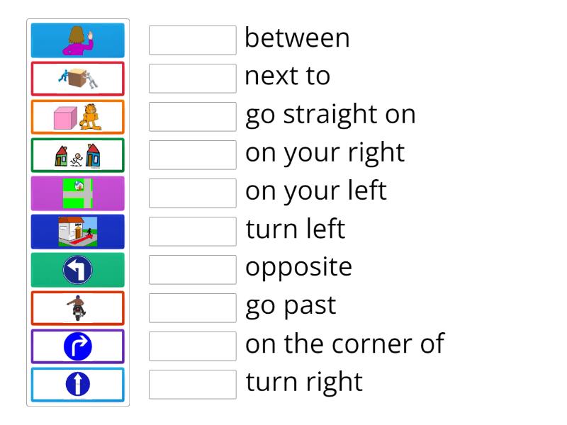directions - Match up