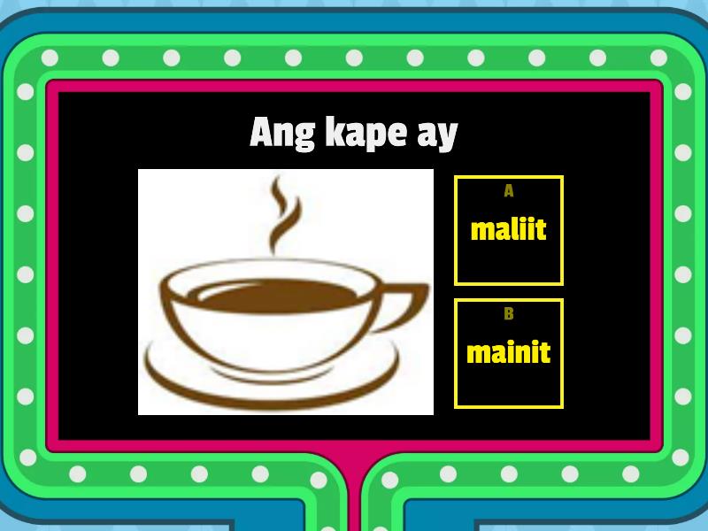 Salitang Naglalarawan - Gameshow quiz