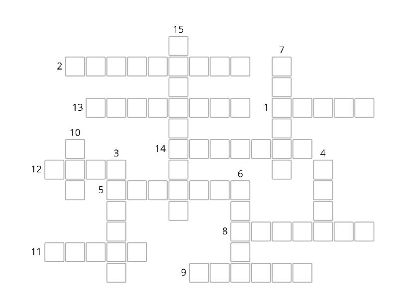 Wrap Up puzzle (Medium) Crossword