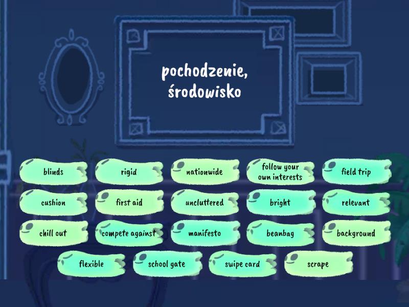 Focus 2 unit 5.5 vocabulary - Find the match