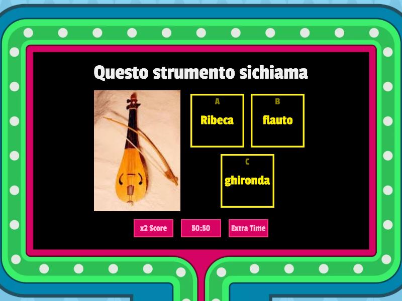 GLI STRUMENTI MEDIEVALI - Gameshow Quiz