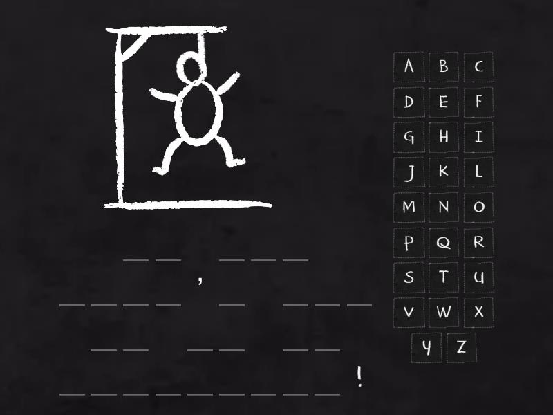 game Hangman