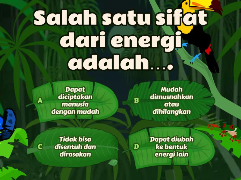 Perubahan Energi - Quiz