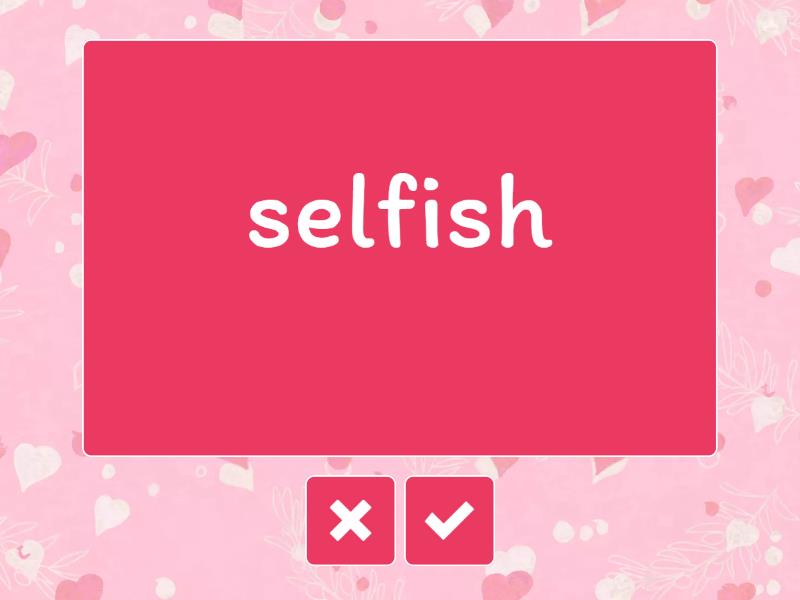 Mother's day adjectives - Flash cards