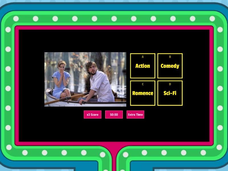 Movie Genres - Gameshow quiz