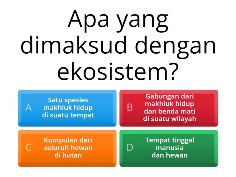 Soal ipas materi rantai makanan kelas 5