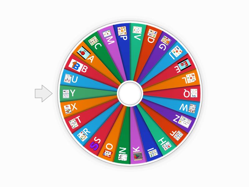 Letter - Sound Wheel of Fortune! - Random wheel