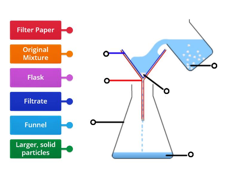 Filtration Label - Labelled Diagram