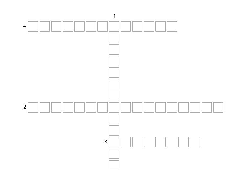 6th grade math words crucigrama