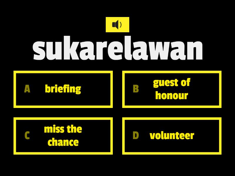 Kosa Kata Rangsangan Grafik = Latihan 10 - Quiz