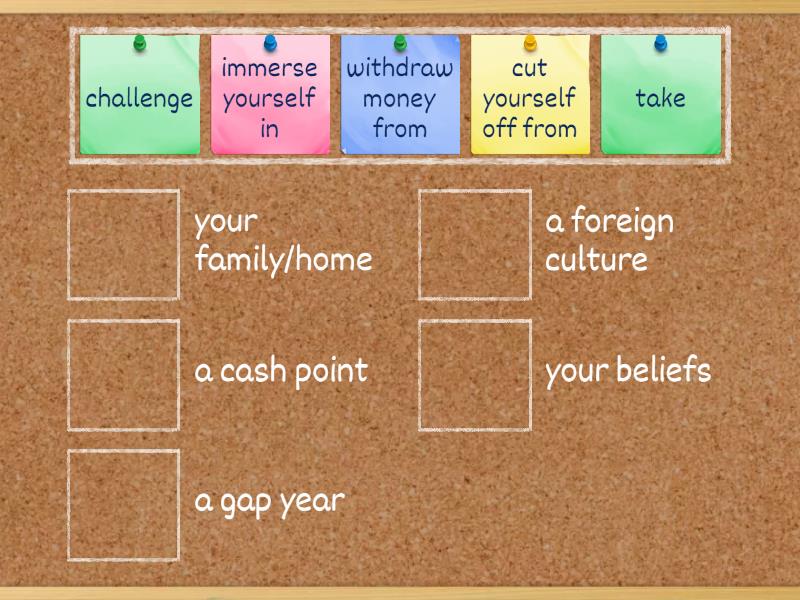 Focus 3 Unit 3.4 Verbs phrases - Match up