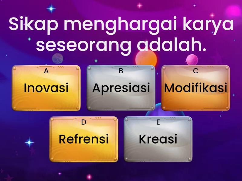 Refleksi Apresiasi Seni Rupa Dua Dimensi Kelas Viii Quiz