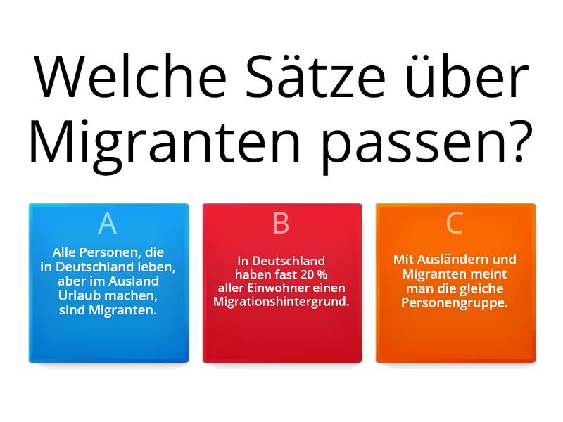 Test Leben In Deutschland - Quiz