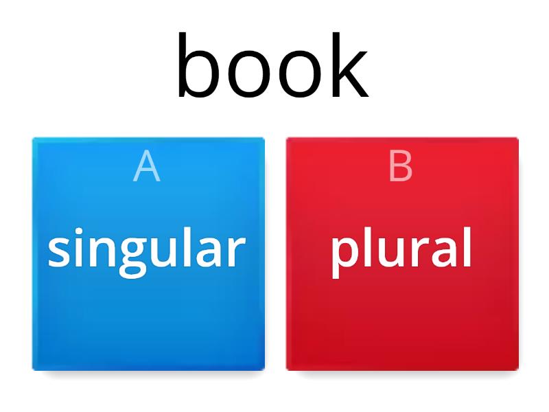 Singular And Plural Nouns - Cuestionario