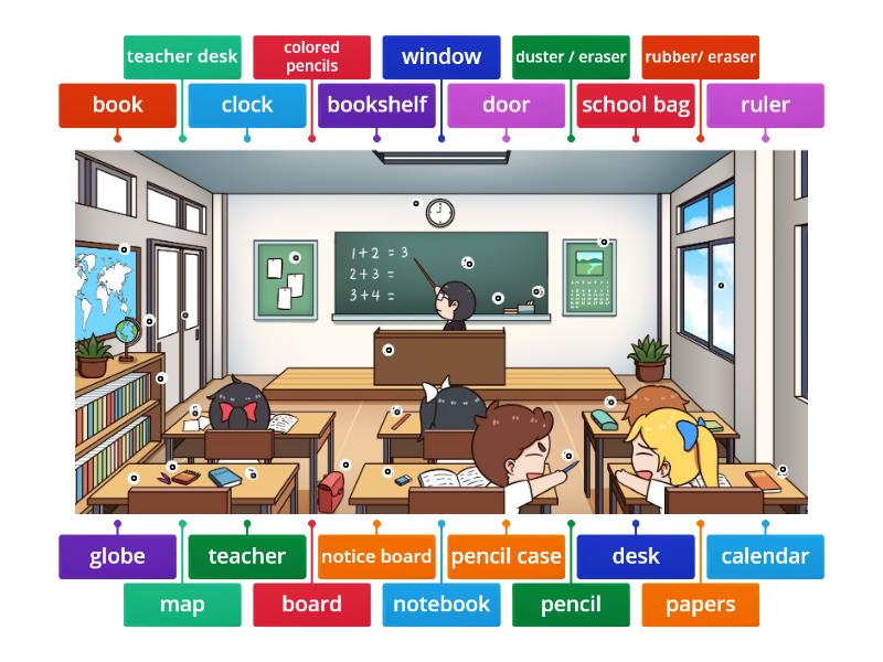 School Quiz. Clear the Desk Rules.