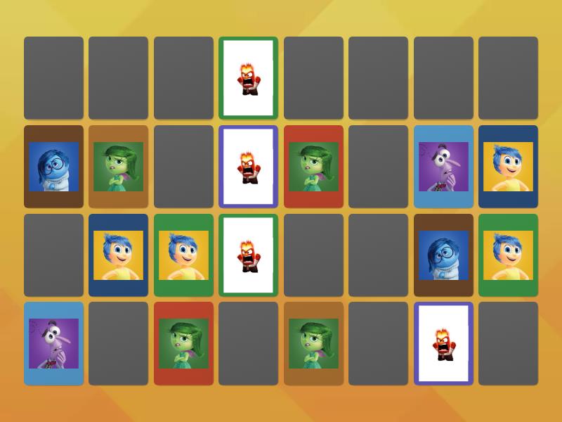 Memory emozioni matching pairs