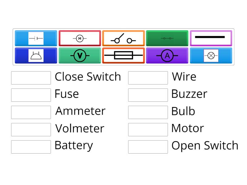 Circuit Symbols - Match up