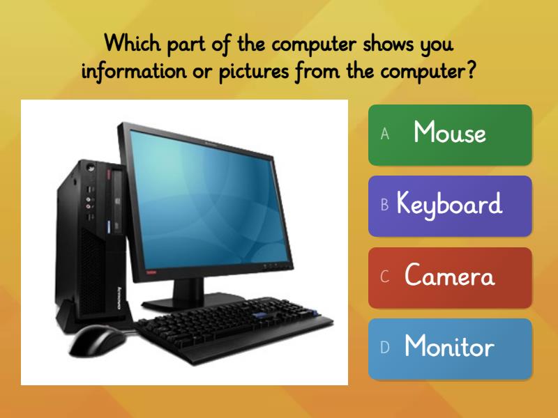 Basic Computer Parts Quiz