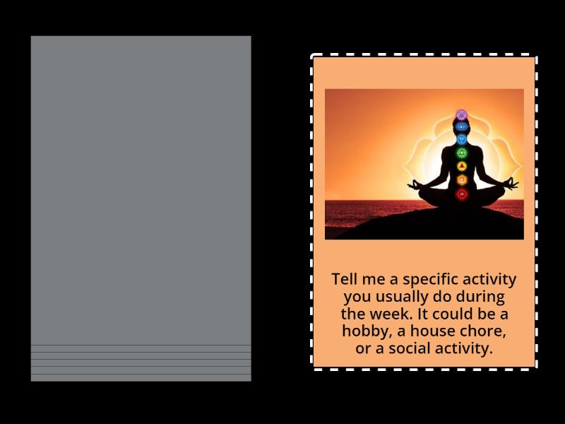 adverbs of frequency questions - Speaking cards