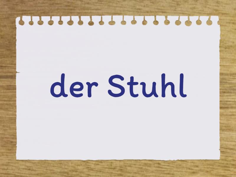 Wortschatz Schritte A1.1 - Flash cards