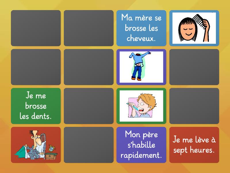 #Cap sur 2.1 - Les verbes pronominaux : associer - Matching pairs