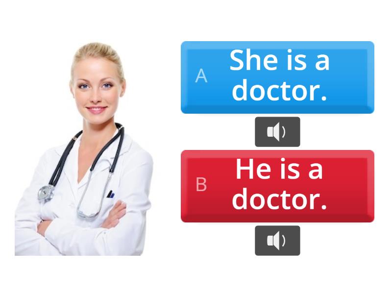 Practice: He, She, They. - Quiz