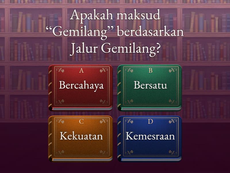 Megahnya Jalur Gemilang - Quiz