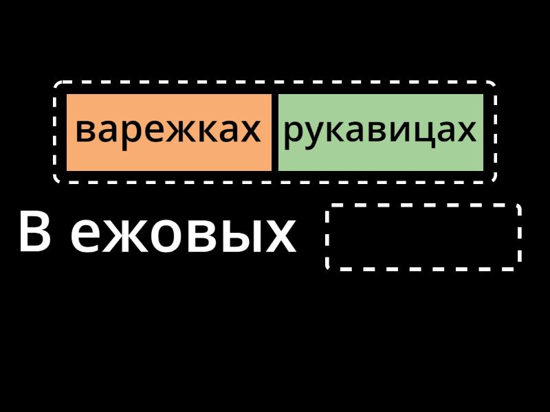 Закончите фразеологизм, объясните смысл - Закончите предложение