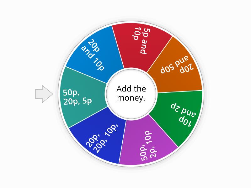 Adding Money Random Wheel - Spin the wheel
