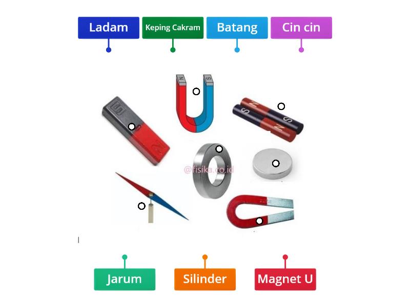 MACAM MACAM MAGNET - Labelled diagram