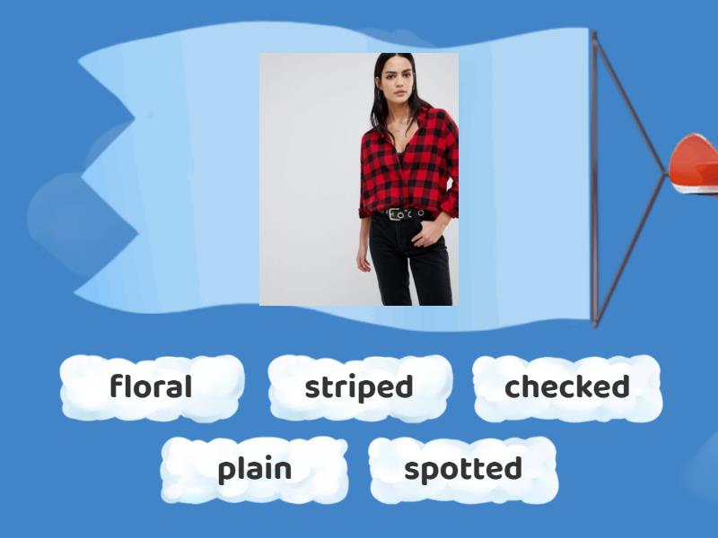 Go getter 4 unit 1.1 Describing clothes - Find the match