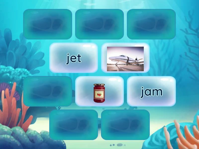 Jj Phonics Matching Pairs