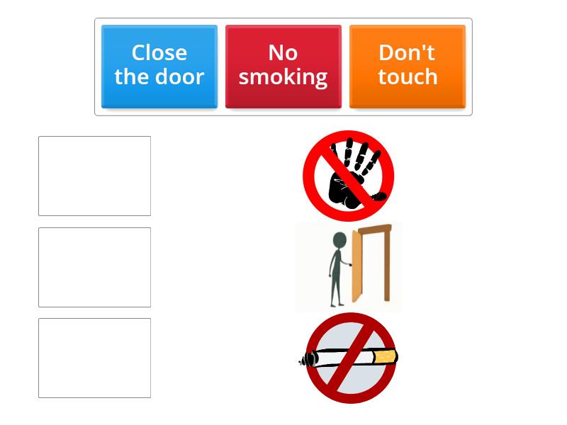 Imperative sentences - Match up