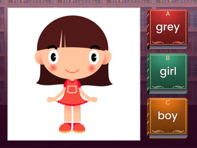 Letter G game - Quiz