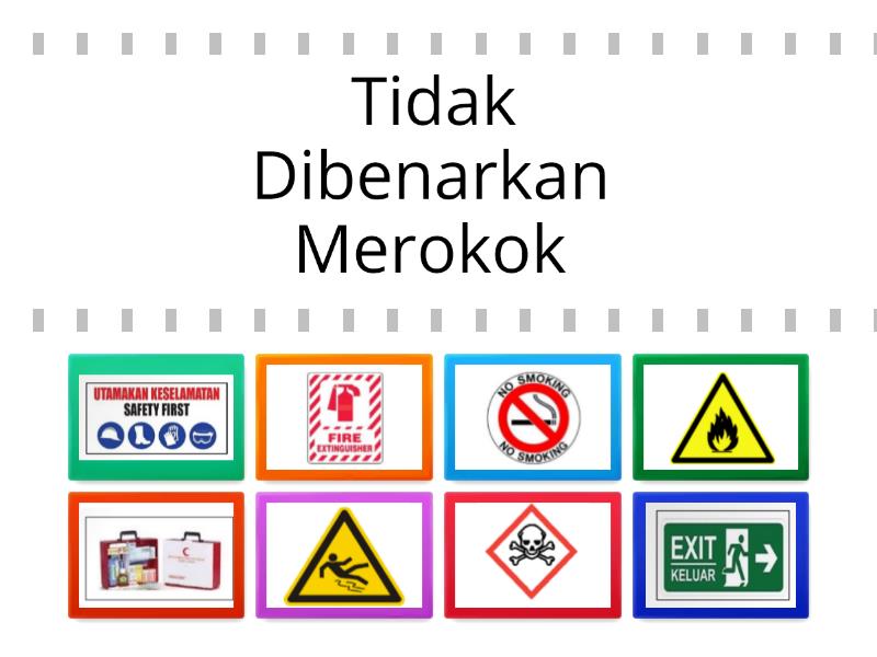 LATIHAN RBT TAHUN 4 SIMBOL DAN TANDA KESELAMATAN - Cari Padanan