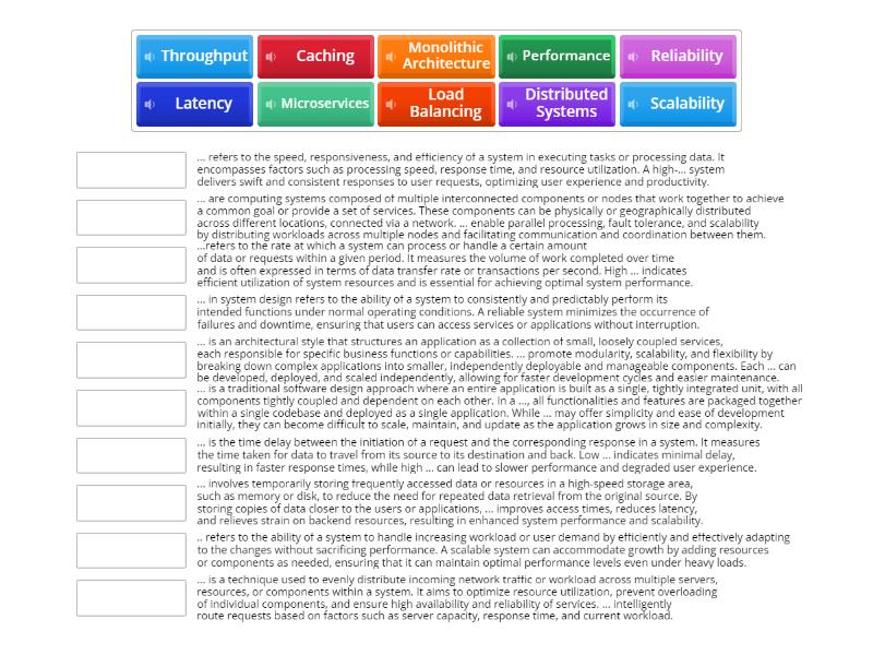 System design voc part 1 - Match up