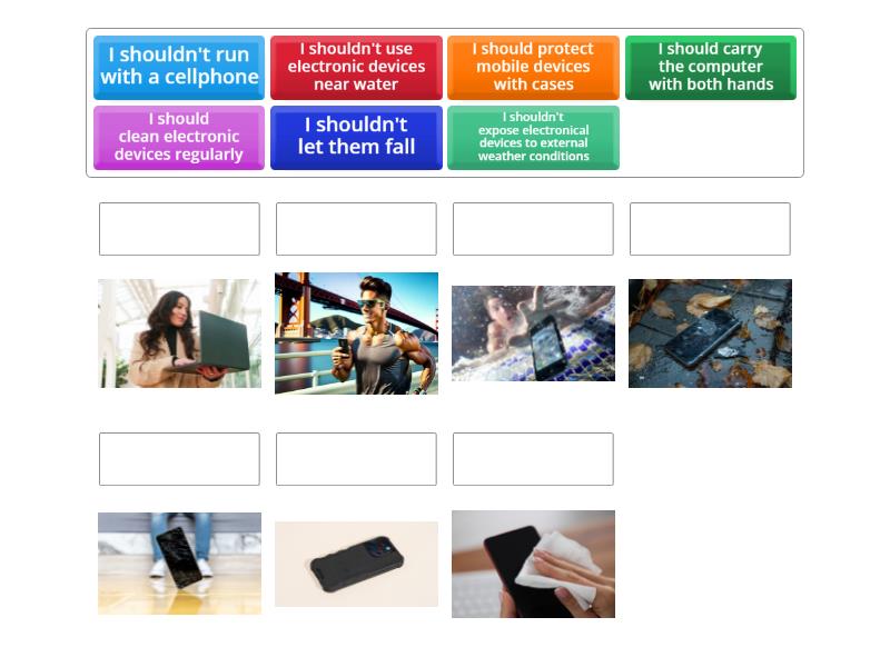 Ways to take care electronic devices - Une las parejas